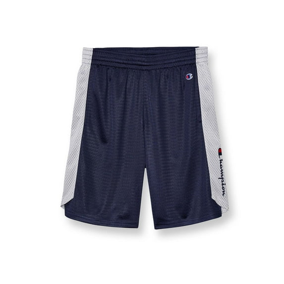 Champion Men's 10" Mesh Basketball Short with Side Script Logo, up to Size 2XL