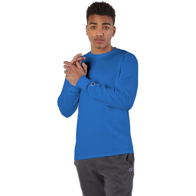 Champion Men's 5.2 oz Long-Sleeve T-Shirt - CC8C