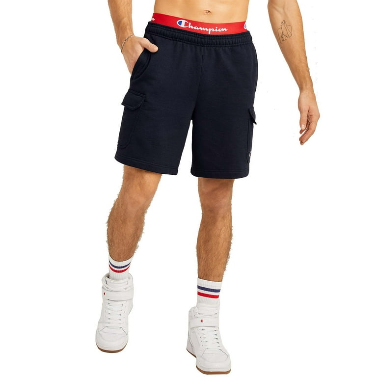 Champion men's fleece shorts hotsell