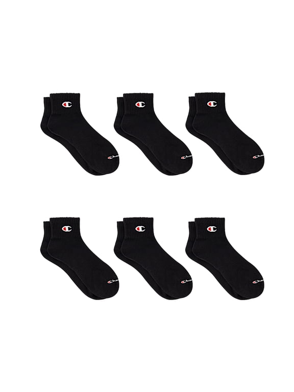 Men’s Lightweight Ankle Socks 6 Pack, Moisture-Wicking, Arch Support, Stretch Comfort, Sizes 6–12.5