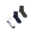 thumbnail image 1 of Champion Men’s Ankle Socks 6 Pack – Half Terry Cushion, Moisture-Wicking, Arch Support, Stretch Comfort, Sizes 6–12.5, 1 of 7