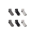 thumbnail image 1 of Champion Men’s Ankle Socks 6 Pack – Half Terry Cushion, Moisture-Wicking, Arch Support, Stretch Comfort, Sizes 6–12.5, 1 of 7
