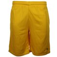 thumbnail image 1 of Champion Men's Athletic Mesh Pocket Gym Basketball Shorts 9" Inseam Gold S, 1 of 8