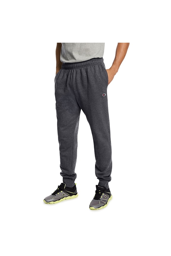 Mens Athletic Performance Mid-Weight Cross Training Jogger Pant (Granite Heather, 2XL, XXL)