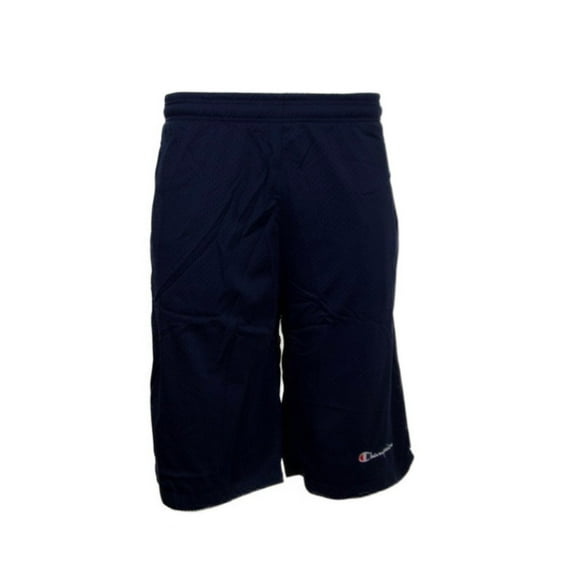 Champion Men's Athletic Shorts Elastic Waist Mesh Bottoms Big & Tall CH521SHTSD, Navy, 3X