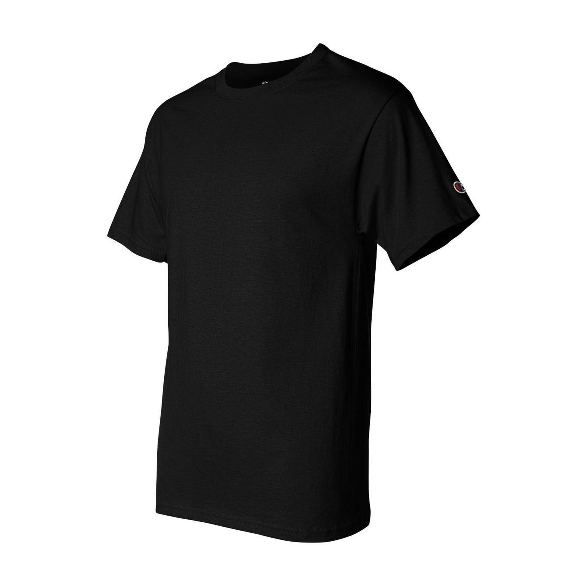 Champion Athletic T425 Short Sleeve Tag Free Workout Gym T Shirt Walmart.com