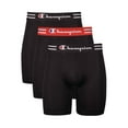 thumbnail image 1 of Champion Men's Athletics Tech Performance Long Leg Boxer Brief, 3 Pack, 1 of 7