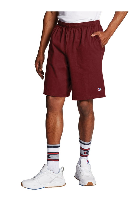 Men's Authentic Cotton 9" Shorts with Pockets, up to Size 4XL