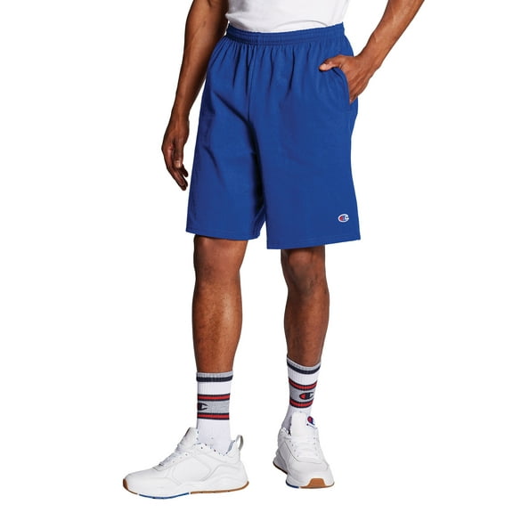 Champion Men's Authentic Cotton 9" Shorts with Pockets, up to Size 4XL