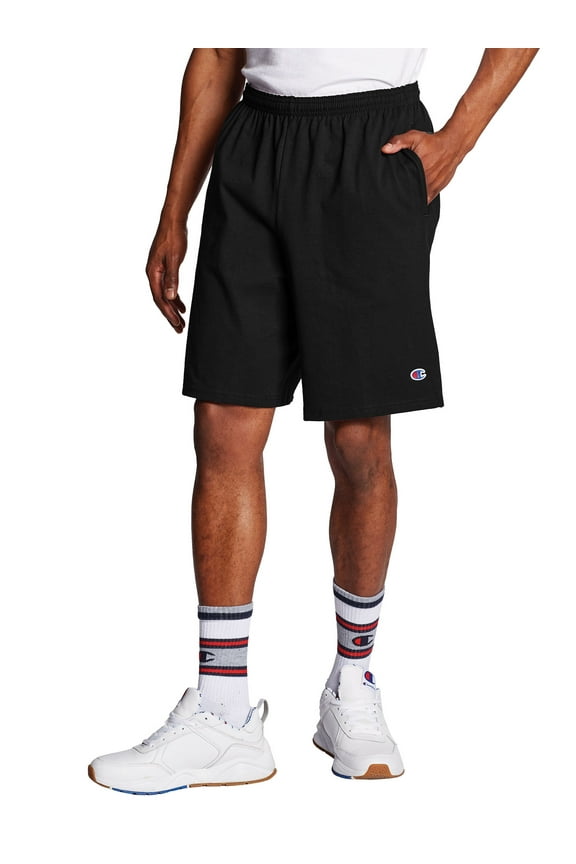 Men's Authentic Cotton 9" Shorts with Pockets, up to Size 4XL