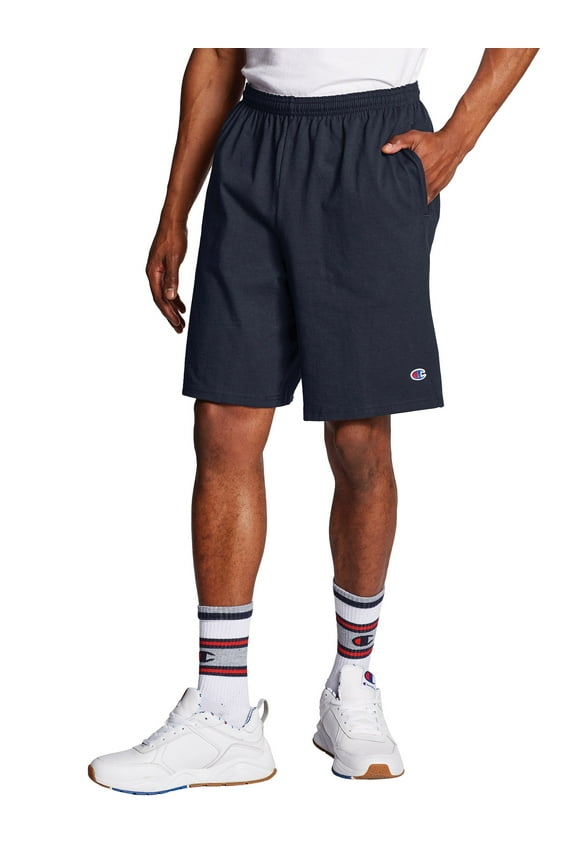 Men's Authentic Cotton 9" Shorts with Pockets, up to Size 4XL