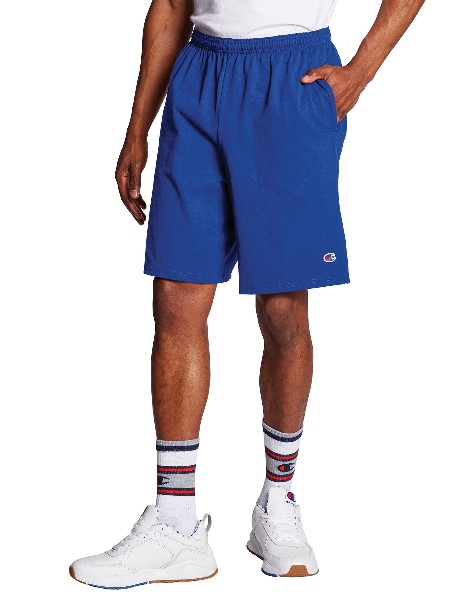Champion Men's Authentic Cotton 9" Shorts with Pockets