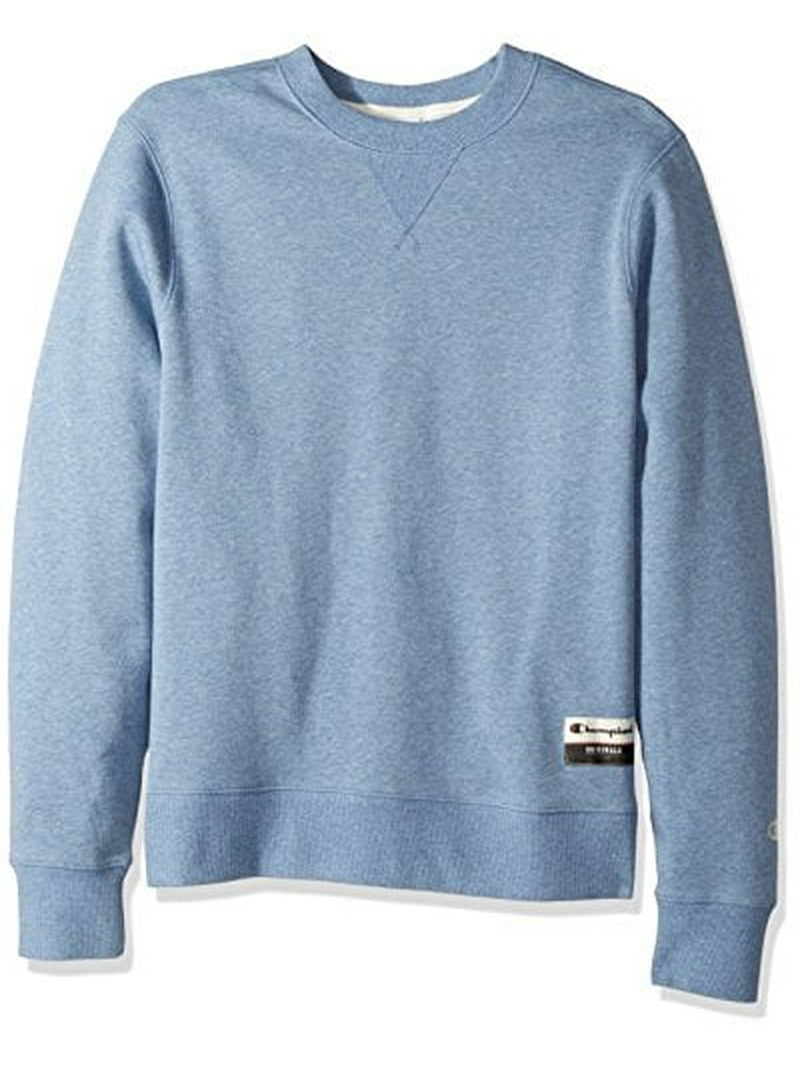 Champion Men's Authentic Originals Sueded Fleece Sweatshirt, Blue