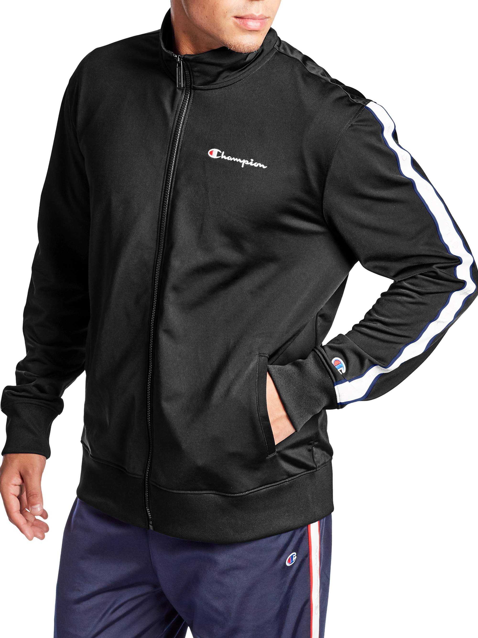 pizza barbering indkomst Champion Men's & Big Men's Logo Track Suit Jacket, up to Size 2XL -  Walmart.com