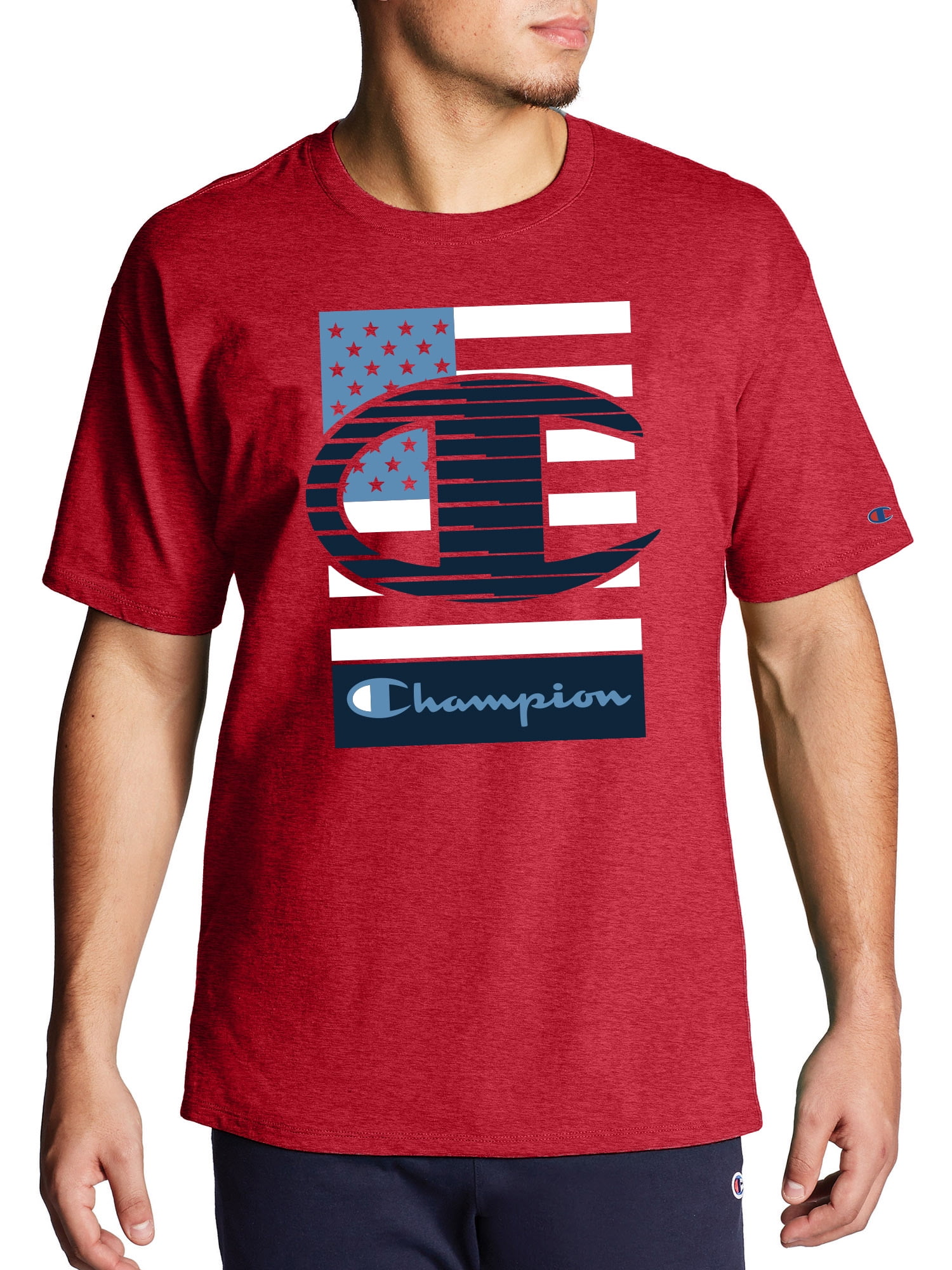 Champion hotsell flag shirt