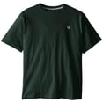 thumbnail image 1 of Champion Men's Big-Tall Crew Neck Jersey T-Shirt, Dark Green, 5X, 1 of 1