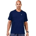 thumbnail image 1 of Champion Men's Big-Tall Crew Neck Jersey T-Shirt, Navy, 4X, 1 of 1