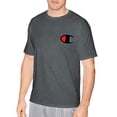 thumbnail image 1 of Champion Men's Big & Tall Graphic Logo T-Shirt XLT, Charcoal Heather, 1 of 2