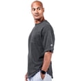 thumbnail image 1 of Champion Men's Big-Tall Jersey Pocket T-Shirt, Charcoal Heather, 3X, 1 of 1