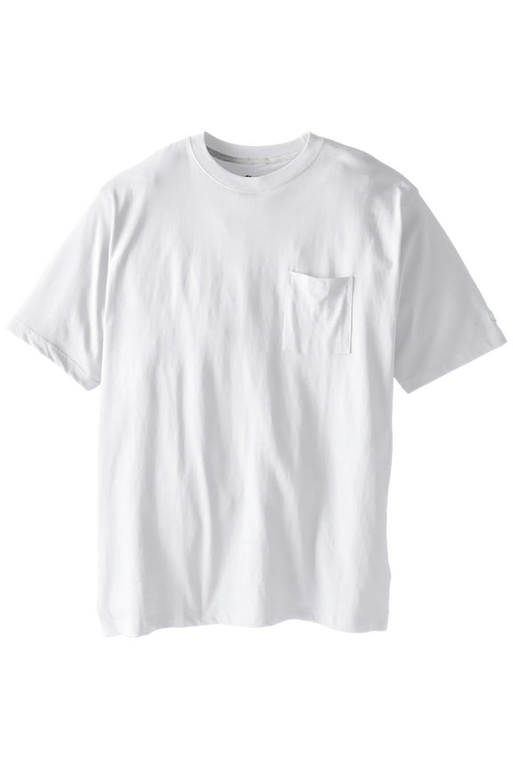 Men's Big-Tall Jersey Pocket T-Shirt, White, 6X