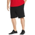 thumbnail image 1 of Champion Men's Big-Tall Jersey Shorts, Black, 1X, 1 of 1