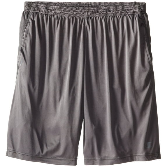 Champion Men's Big-Tall Powertrain Shorts, Grey, 2X