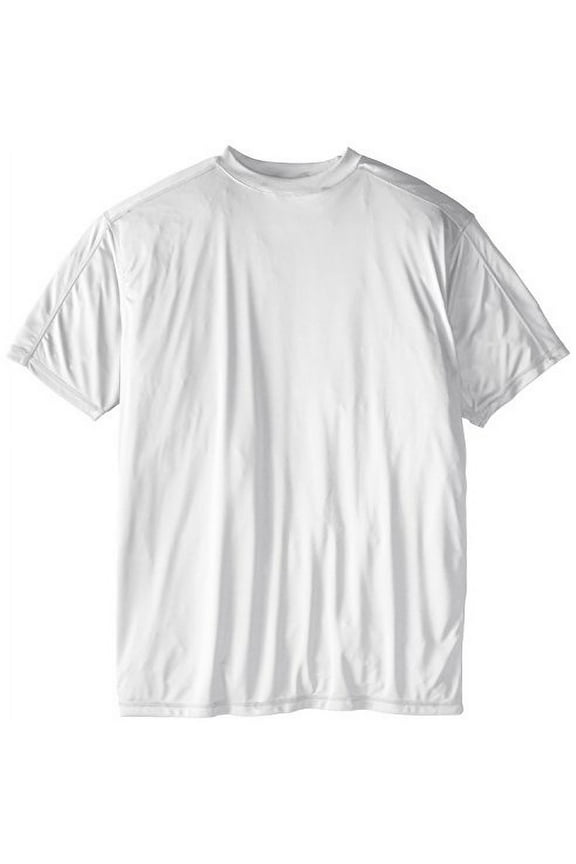 Men's Big-Tall Powertrain Solid T-Shirt, White, 4X