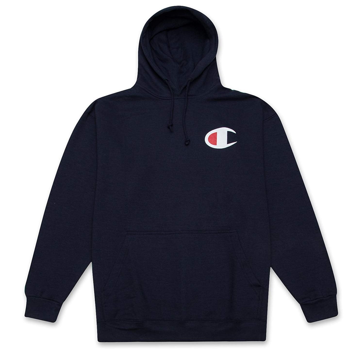 Champion hoodie with big c best sale graphic