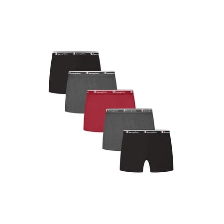 Champion Men’s Boxer Briefs – 5 Pack Cotton Flex Underwear, Tag Free and Hidden Fly, Sizes S–2XL