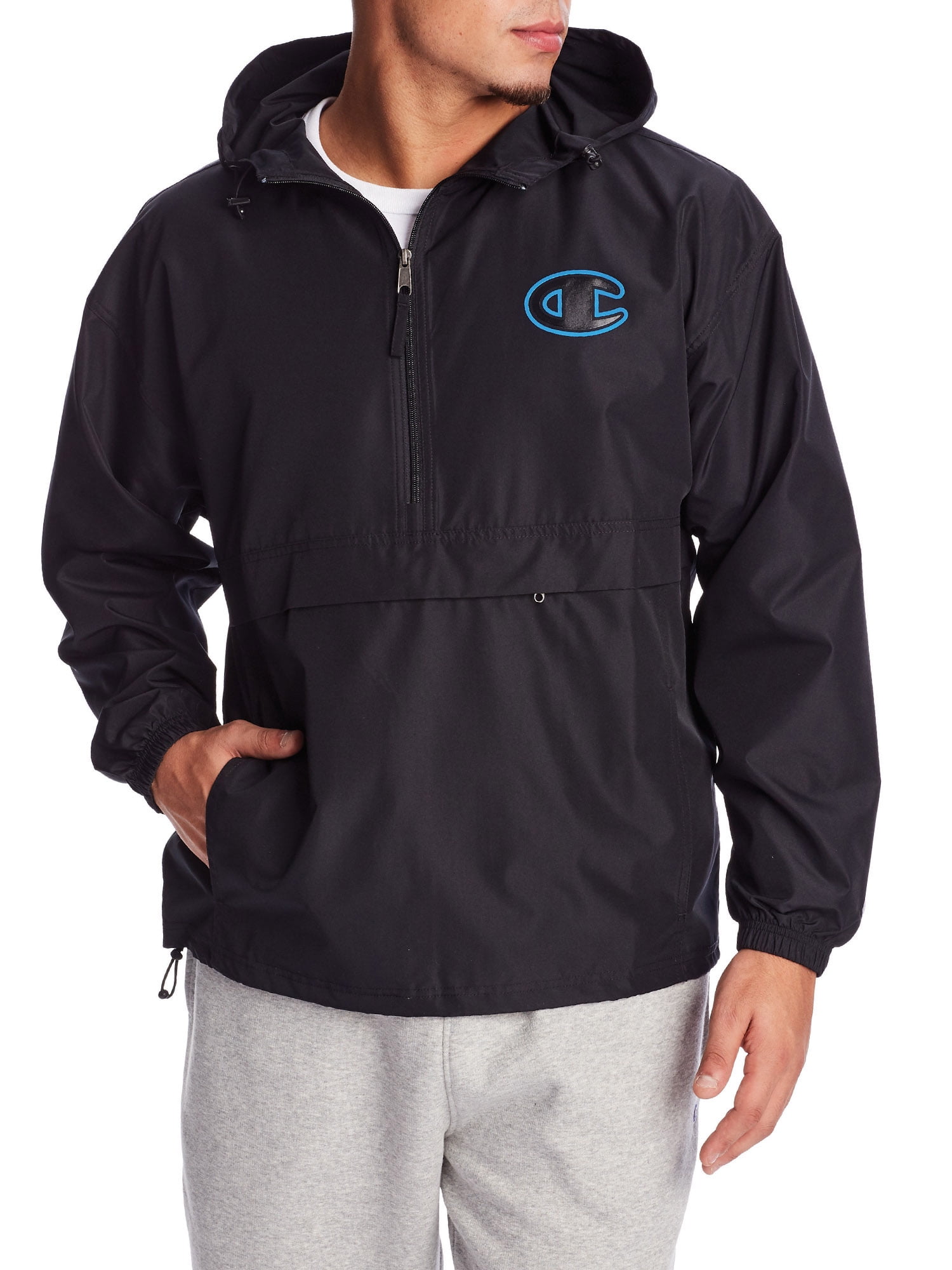 Champion Men's C-Logo Stadium Packable Jacket - Walmart.com