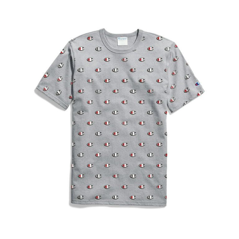 Champion heritage tee all over script top