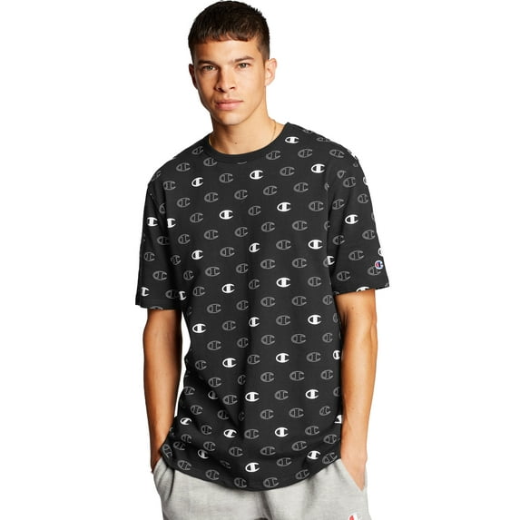 Champion Men's Champion Life Heritage Tee, All Over Logo