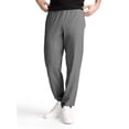 thumbnail image 1 of Champion Men's Cinched-Bottom Lounge Pants, Slim Fit, Lightweight Cotton Blend, Sizes S-4XL, 1 of 6
