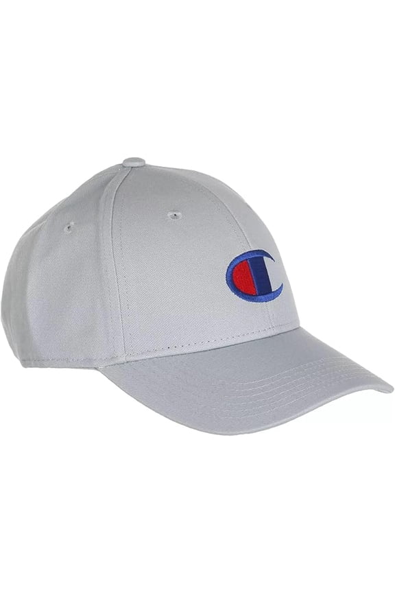 Men's Classic C Logo Baseball Cap Hat (Adjustable Snapback, One Size Fits Most, OSFM) (US, Alpha, One Size White)