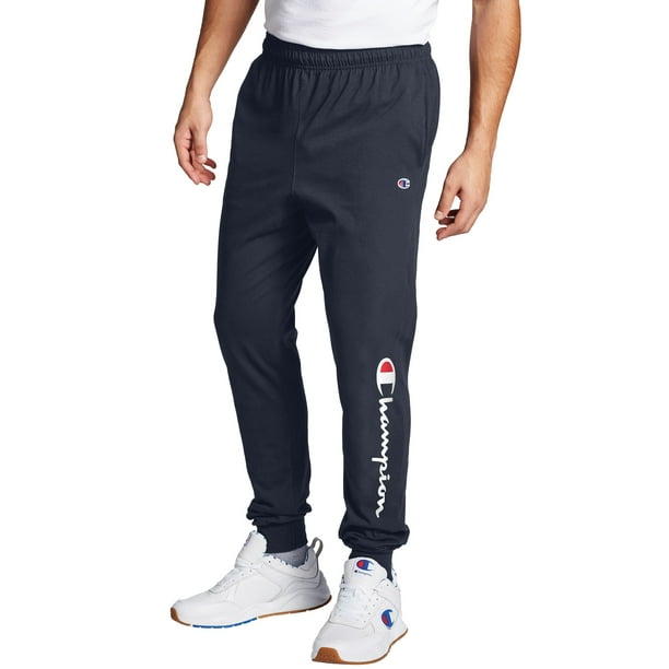 Champion men's classic script jersey joggers sale