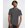 thumbnail image 1 of Champion Men's Classic Slub Stripe T-shirt Black/White T74695 407D55 012, 1 of 2