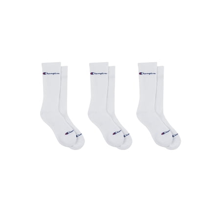 Champion Men's Compression Crew Sock 3 Pack