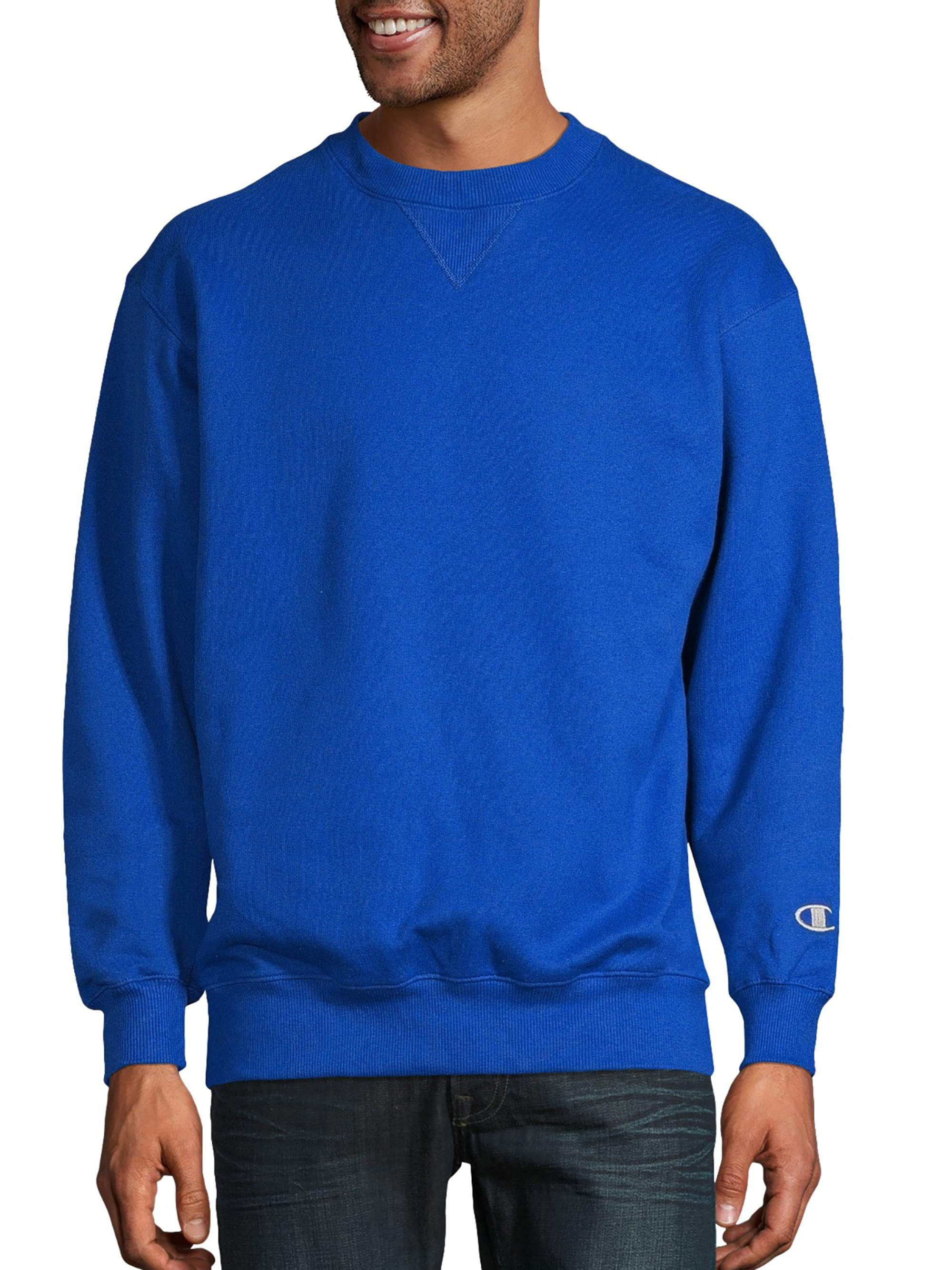 Champion men s cotton top max fleece crew