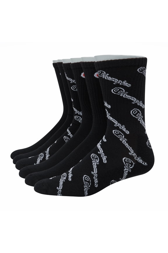 Men's Crew Sock 6 Pack