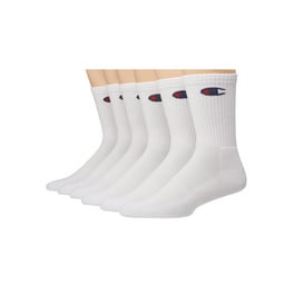Champion Men s Crew Extended Size Socks 6 Pack