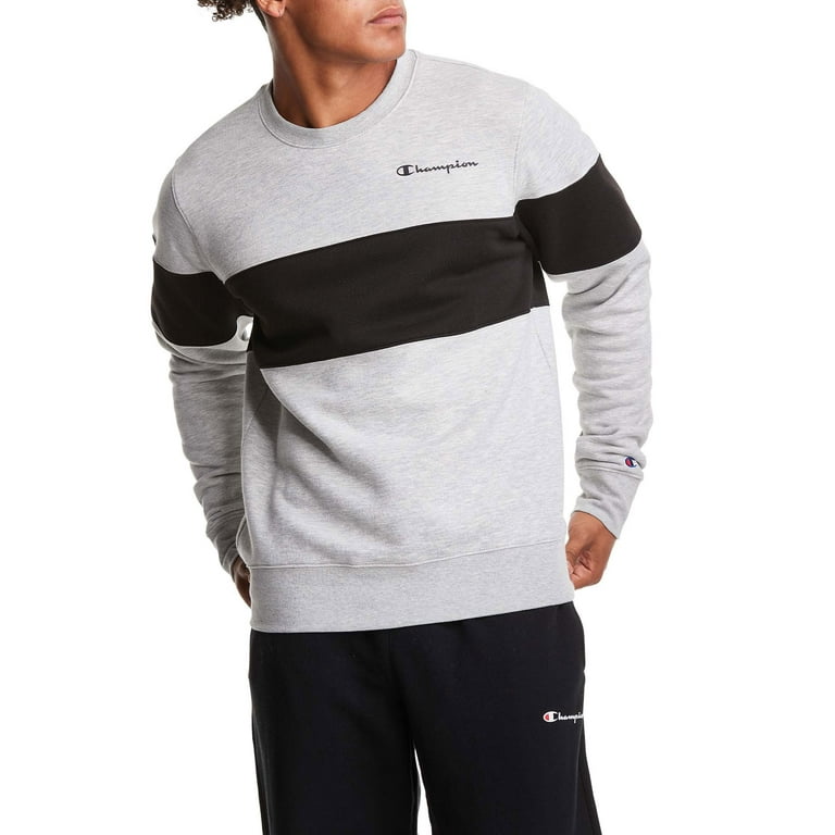 Champion block sweatshirt new arrivals