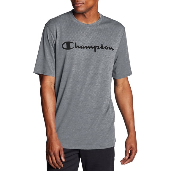 Champion Men's Double Dry Graphic Tee, up to Size 2XL