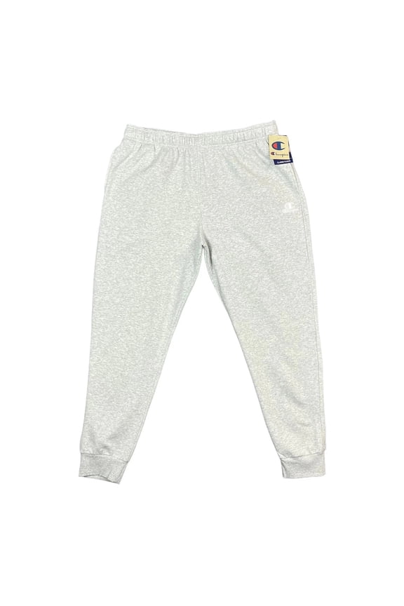 Men's Fleece Jogger Pants Size 2XL (38X32") Light Gray Sweatpants