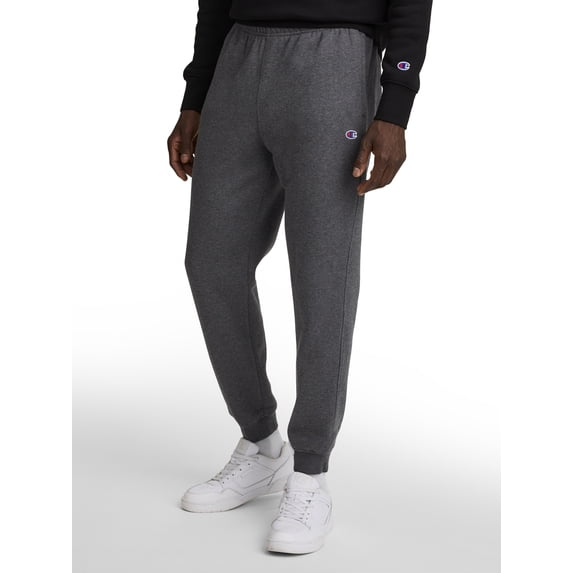 Champion Men's Fleece Cuffed Joggers, Sweatpants, Standard Fit, Midweight Fleece, Sizes S-4XL