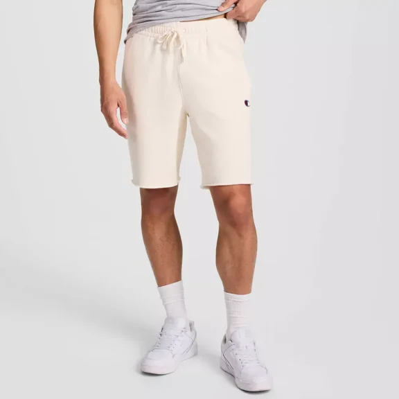 Champion Men's Fleece Shorts - Light Off-White