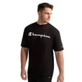 thumbnail image 1 of Champion Men's Graphic Short Sleeve T-Shirt, Standard Fit, Classic Script Logo, Midweight 100% Cotton,  Sizes S-4XL, 1 of 7