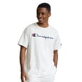 thumbnail image 1 of Champion Men's Graphic Short Sleeve T-Shirt, Standard Fit, Classic Script Logo, Midweight 100% Cotton, Sizes S-4XL, 1 of 7
