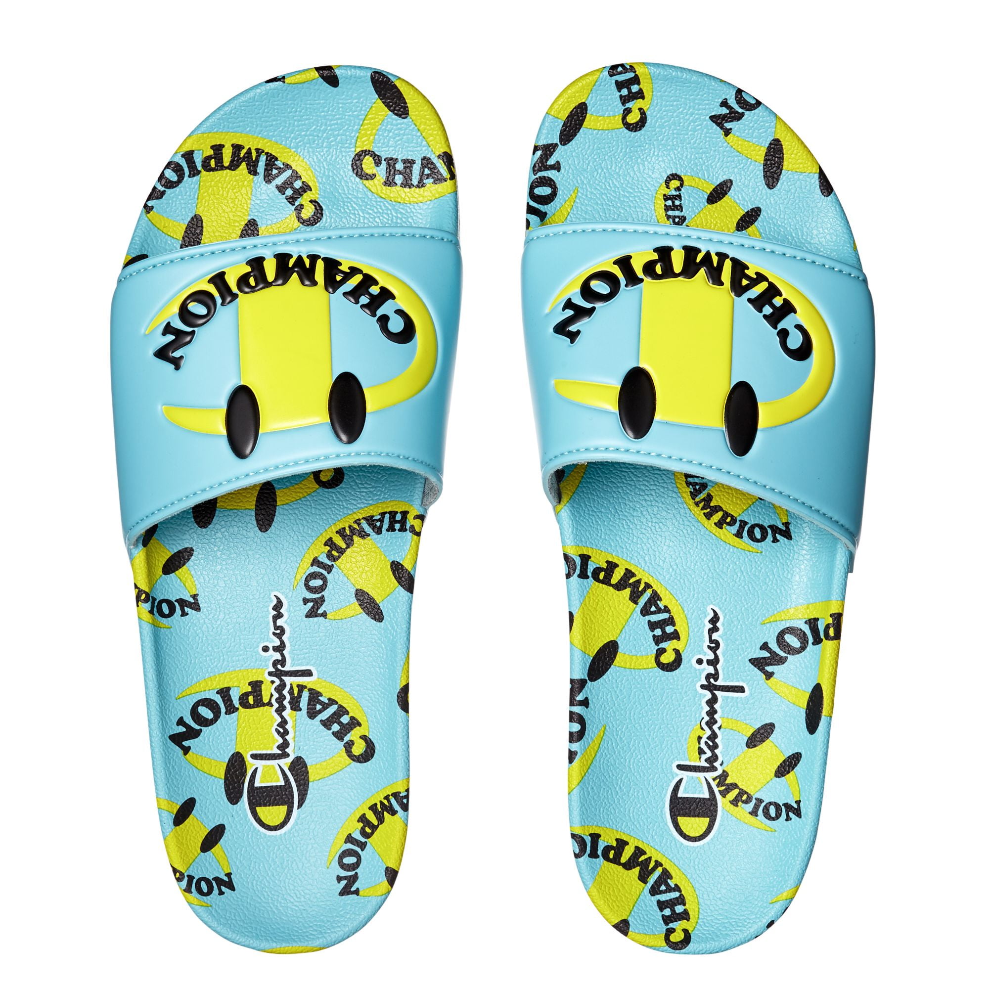 Blue champion slides hotsell