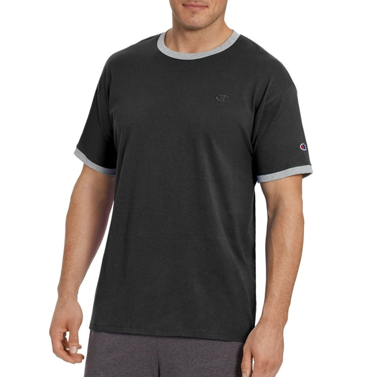 Men's Jersey Ringer Mens T-Shirt, Sizes Champion Tee Shirt - Walmart.com