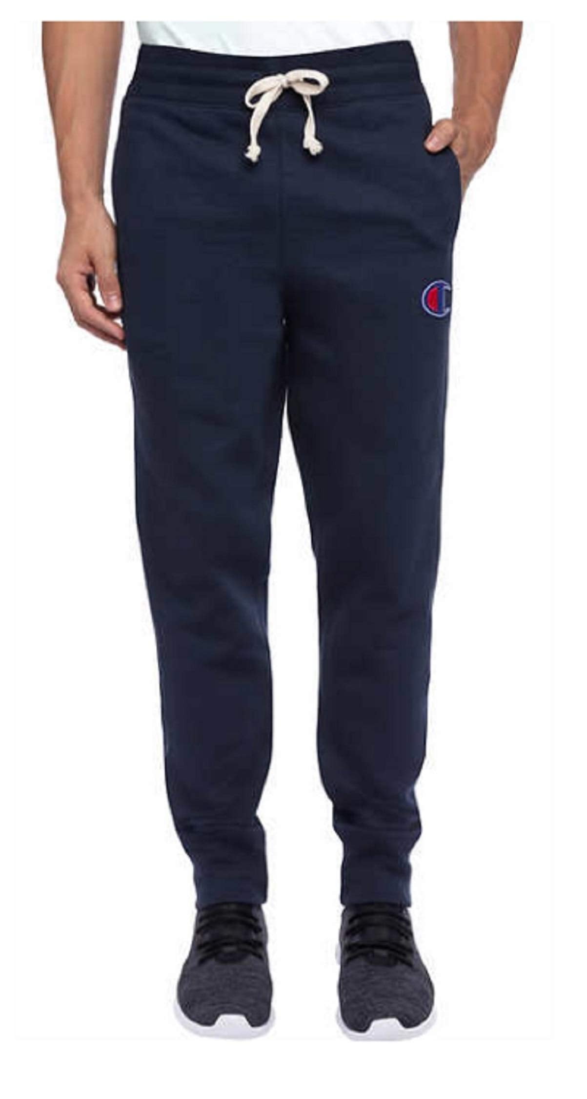 Champion Men's Jogger Pants (Black, XLarge)